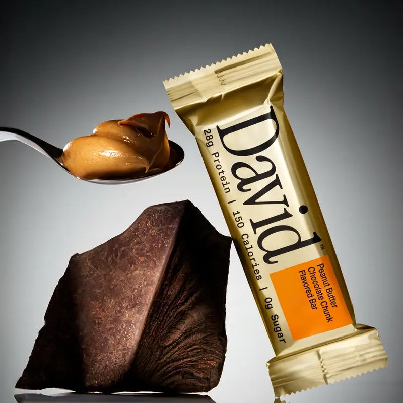 David Protein Gold Bars | 28G Protein, 150 Calories, 0G Sugar