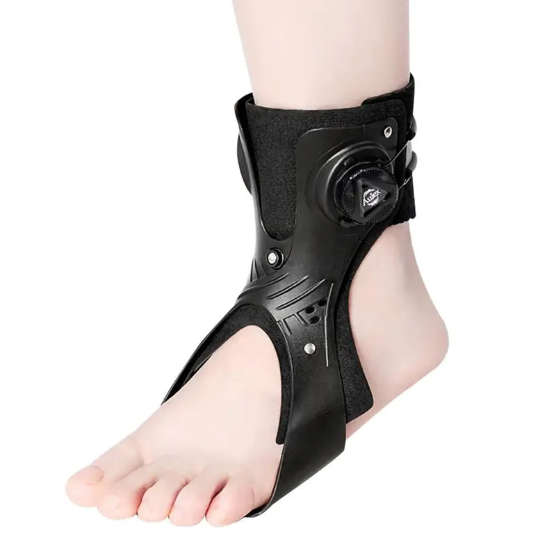 AULEXMED Adjustable X-Strap Unisex Wide-Fit Ankle Support Brace - Lightweight, Breathable, Comfortable Compression Cuff, Ergonomic Design, Easy Install, 2 Colors, Secure for Volleyball, Active Life [Dealsforyoudays]