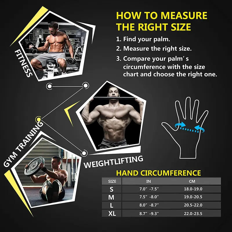 Ihuan Ventilated Weight Lifting Gym Workout Gloves with Wrist Wrap Support for Men & Women, Full Palm Protection, for Weightlifting, Training, Fitness, Hanging, Pull Ups Ihuan