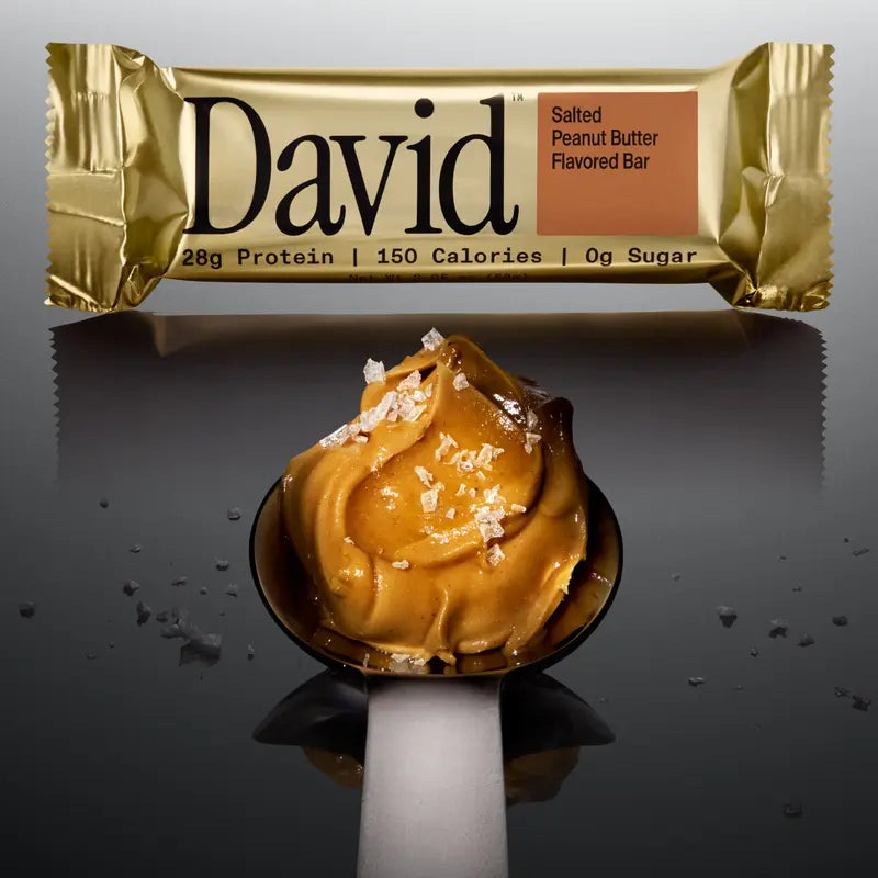 David Protein Gold Bars | 28G Protein, 150 Calories, 0G Sugar