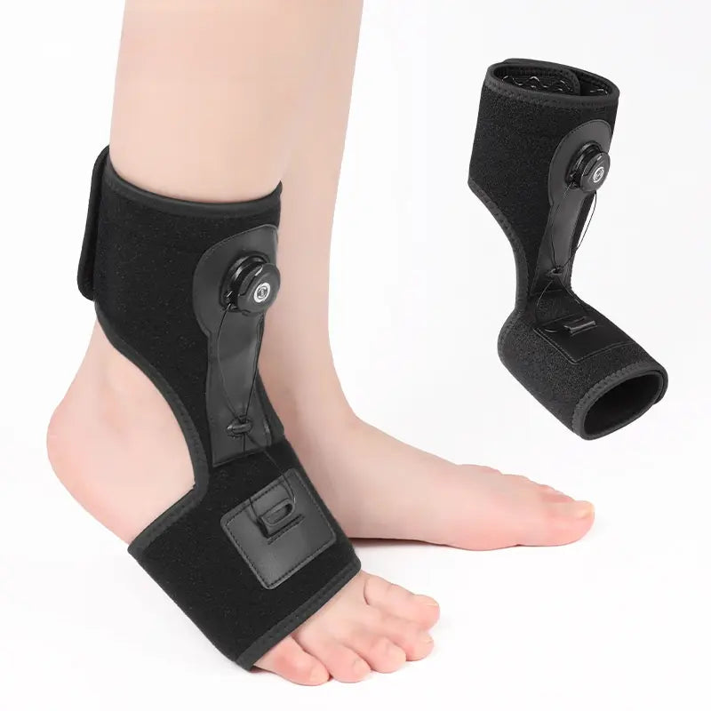 Sports Ankle Support and Foot Brace,Pair of Rotary Adjustable Ankle Orthosis for Foot Drop and Ankle Correction Foot Supports Ankle Stabilizer