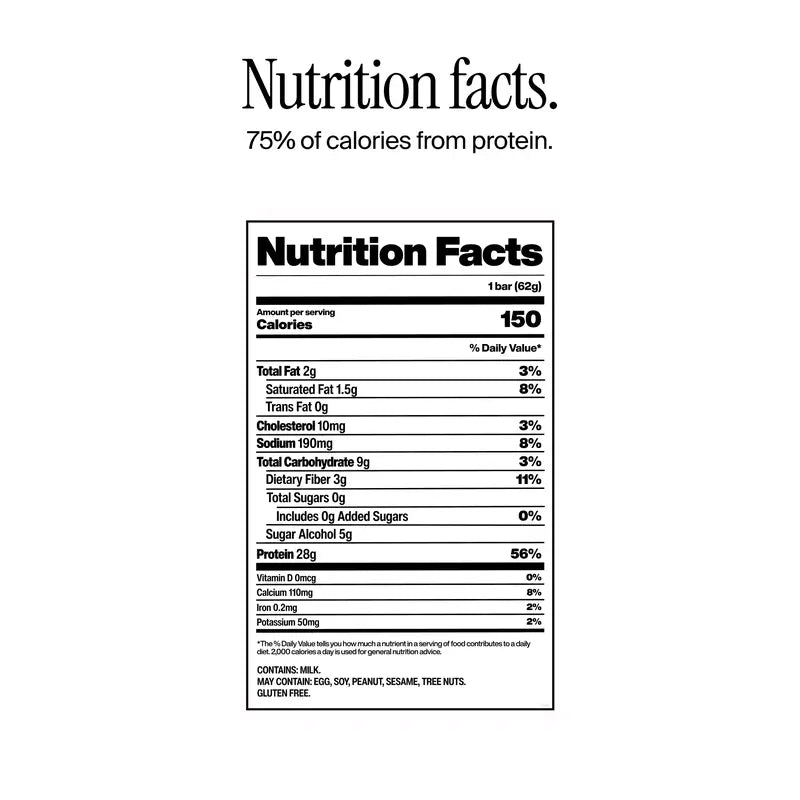 David Protein Pumpkin Spice Gold Bars | 28G Protein, 150 Calories, 0G Sugar | 12 Bars