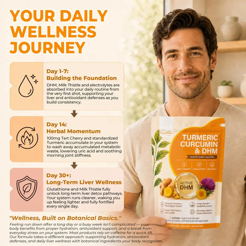 Organic Gluten Free Turmeric Curcumin Liquid Shots with DHM & Glutathione - 12-In-1 Milk Thistle Herbal Supplements for Liver, Antioxidant Support - Pineapple Mango, 20X10Ml (Tart Cherry, Dandelion for Digestive Health, Skin Glow, Healthy Aging)