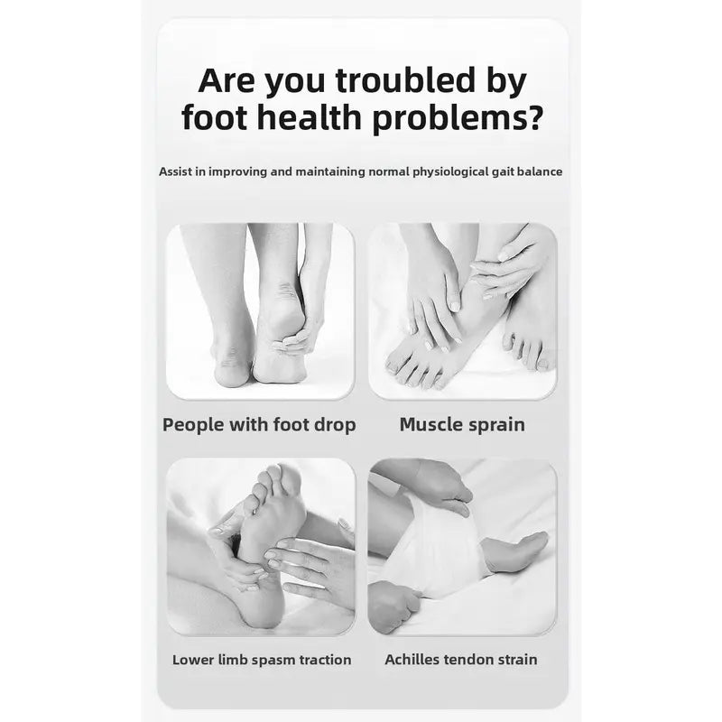 Sports Ankle Support and Foot Brace,Pair of Rotary Adjustable Ankle Orthosis for Foot Drop and Ankle Correction Foot Supports Ankle Stabilizer