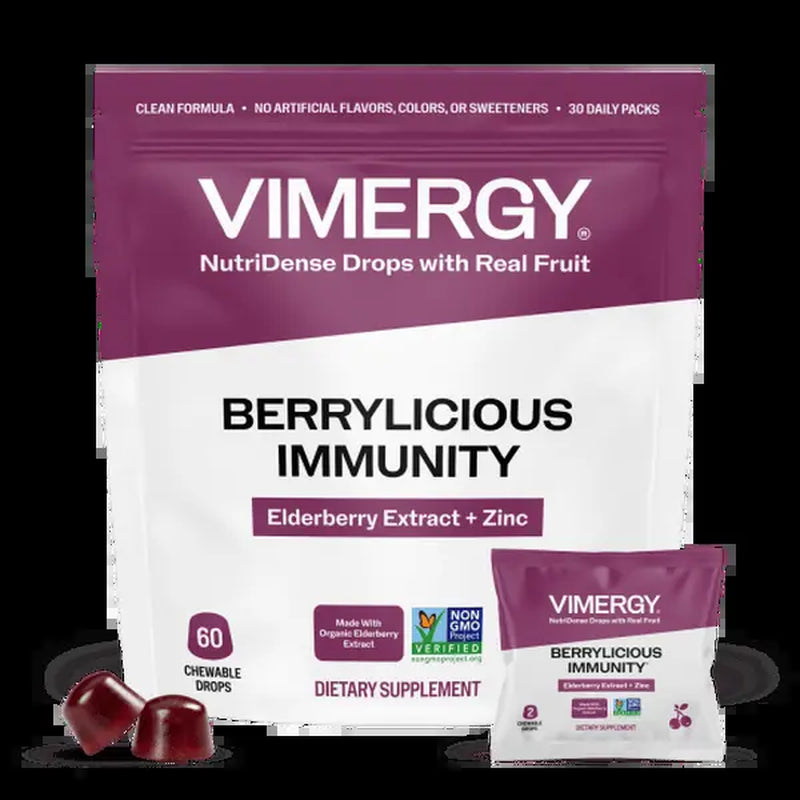VIMERGY Berrylicious Immunity Nutridense Drop, 30 Drops