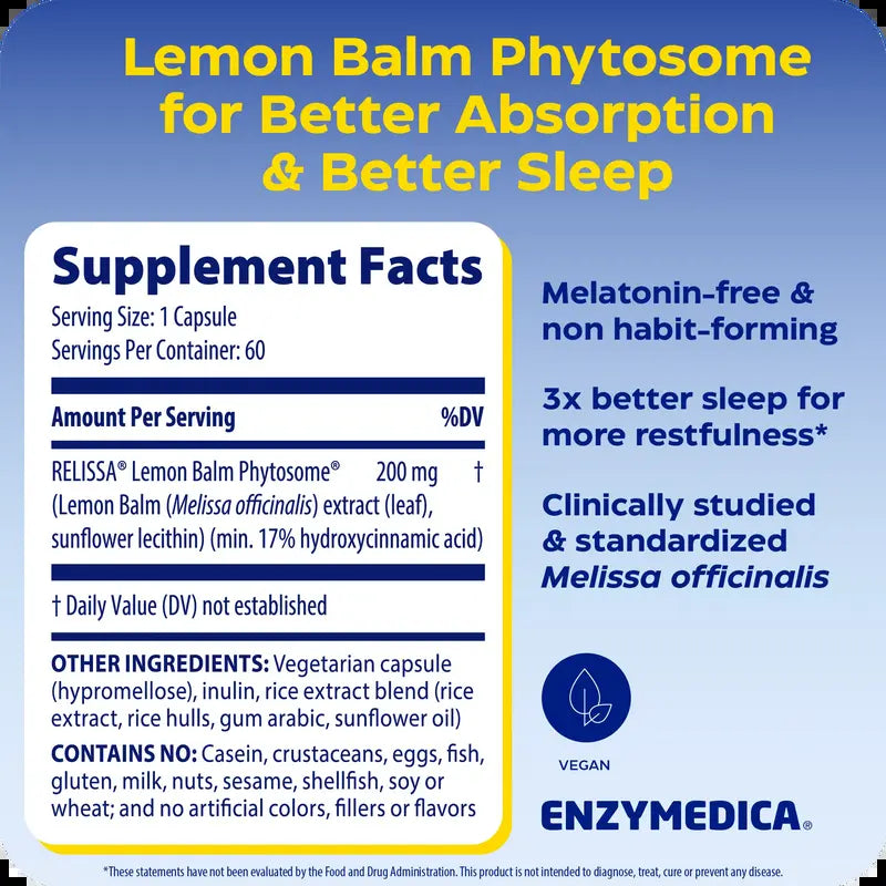 Sleep & Stress Lemon Balm Phytosome®