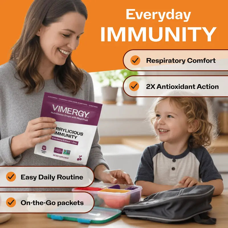 VIMERGY Berrylicious Immunity Nutridense Drop, 30 Drops